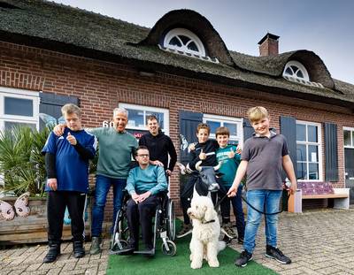 Luuk verloor miljoenen euro’s na een faillissement en is nu succesvol met zijn dagbesteding in Vinke