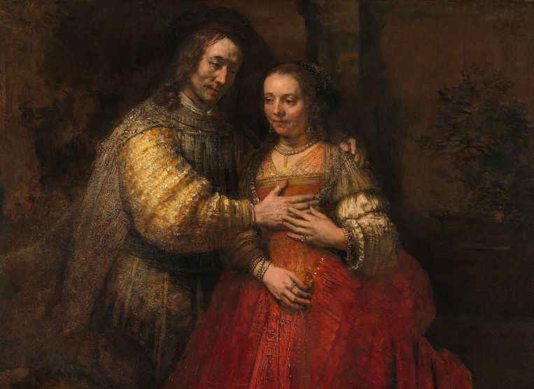 Het Joodse bruidje van Rembrandt. Beeld Rijksmuseum