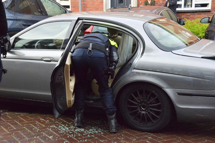 De man werd aangehouden in de Fagelstraat.