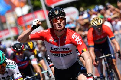 Greipel de snelste in machtige sprint Tour Down Under