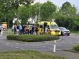 Bij een kampioensrit van voetbalclub DVV uit Duiven zijn twee mannen gewond geraakt.
