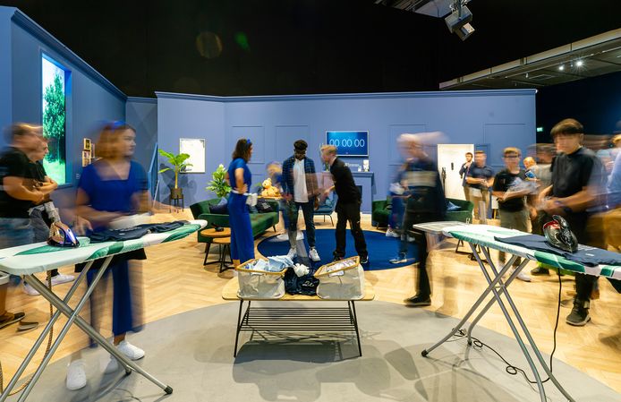 Tijdens elektronicabeurs IFA presenteren alle grote fabrikanten van elektronica hun nieuwste consumentenproducten, zoals Philips hier in 2019.