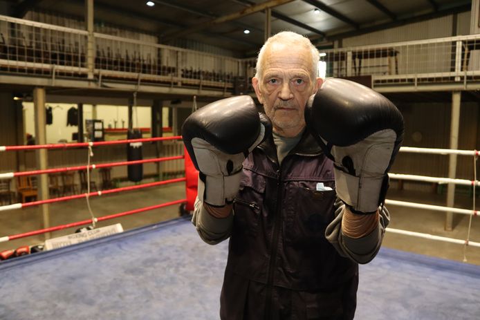 Gerard Jansen (78), ex-bokser, trainer en eigenaar van boksclub The Bokskes.