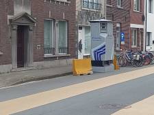 Superflitspaal controleert snelheid in de Sint-Bernadettestraat