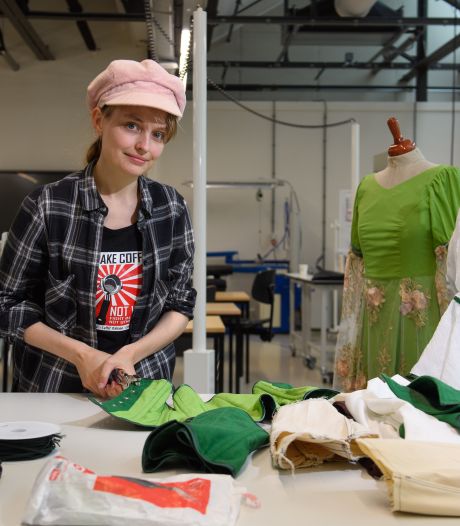 Textielstudent Tania uit Eibergen maakt fashion voor feeën en trollen