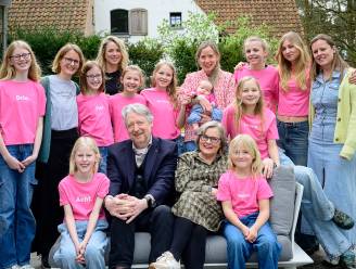 Vier dochters én ook al tien kleindochters, bij de familie Van Goethem zijn de meisjes écht aan de macht: “Een gender reveal party is hier niet zo spannend”