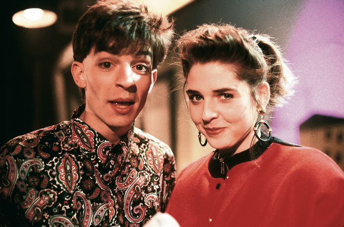 Koen Wauters en Francesca Vanthielen in 1989