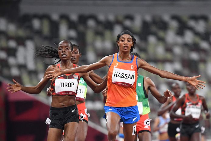 Hassan Opgelucht Na Bereiken Finale 5000 Meter Het Is Zwaar Ik Ben Blij Dat Ik Door Ben Olympische Spelen Ad Nl