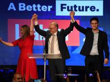 Sensatie in Australië: oppositie wint verkiezingen, voor het eerst in tien jaar Labor-regering