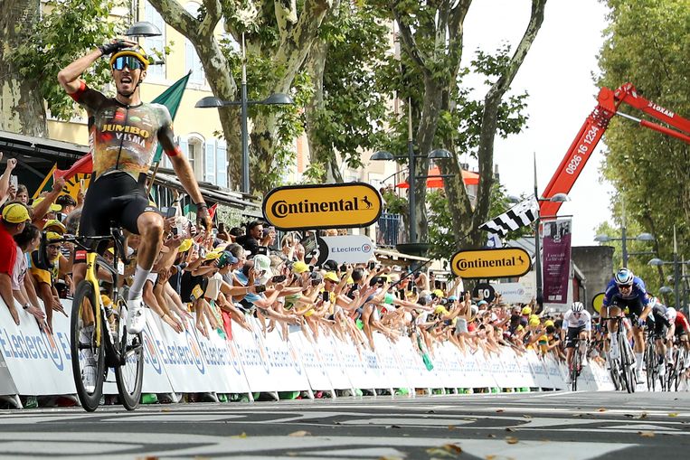 Laporte legt sprintersploegen in de luren en bezorgt Jumbo-Visma vijfde ritzege