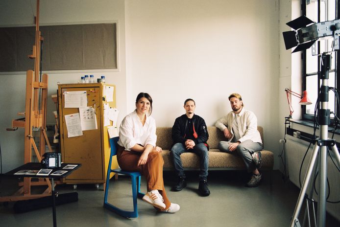 Rosie Zopfi, Luke Linssen en Simon Bavinck (The Creative Handshake)