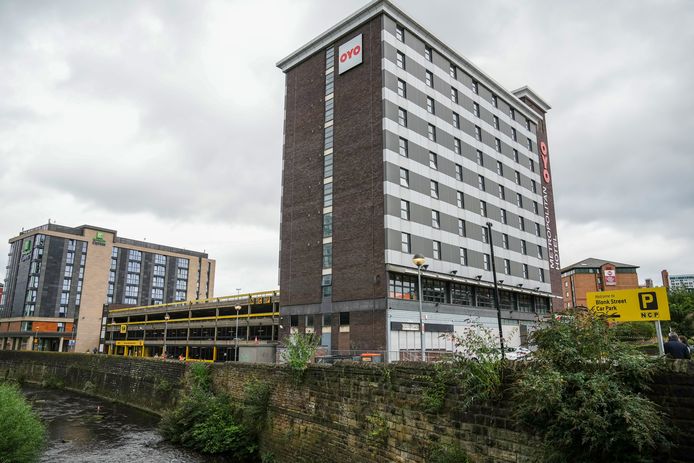 Het OYO Metropolitan Hotel in Blonk Street, Sheffield.