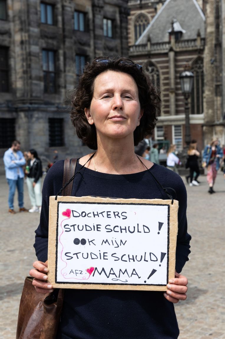 Ellen van der Graaf: 'Een studieschuld van 70.000 euro. Zou jij daar rustig van slapen?' Beeld Daphne Lucker