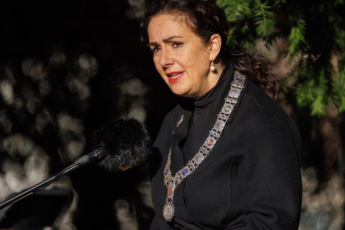 Burgemeester Femke Halsema van Amsterdam.