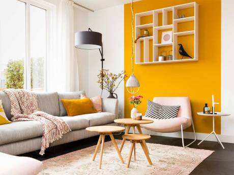 Knalkleuren in huis, hoe doe je dat?