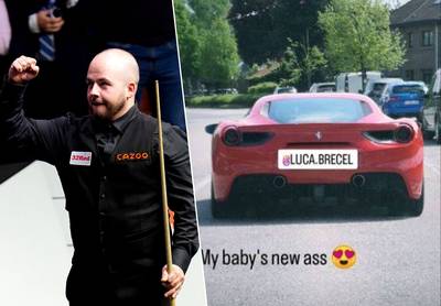 “My baby’s new ass”: le champion du monde de snooker Luca Brecel s'offre une Ferrari 488