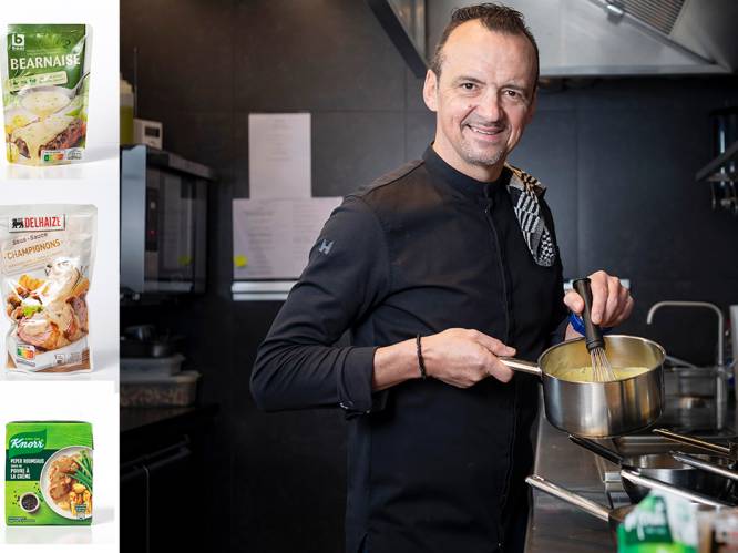 Sterrenchef Luc Bellings proeft 15 kant-en-klare sauzen en deelt een 0/10 uit: “Dit lijkt meer op pudding dan op saus”