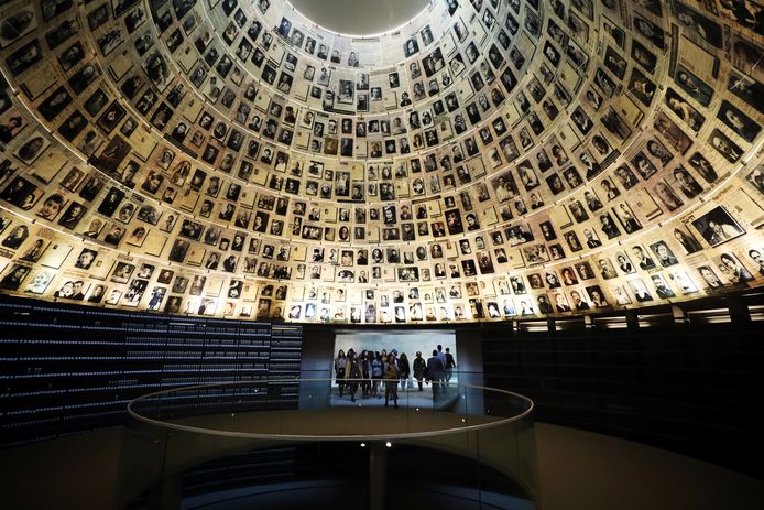 Het Holocaust History Museum in het Yad Vashem World Holocaust Remembrance Center in Jeruzalem.