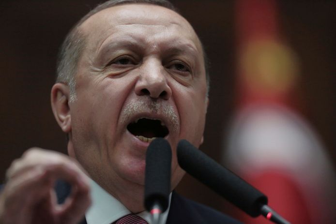 In zijn strijd tegen de "terroristische" Syrische Koerden heeft de Turkse president Recep Tayyip Erdogan gezworen Afrin te veroveren.