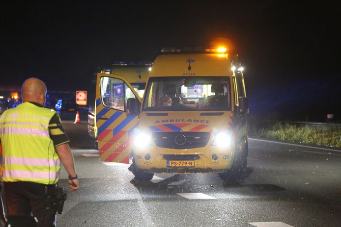 Ambulance ter plaatse.