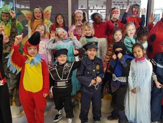 Carnavalskriebels niet meer te stoppen: Aalsterse kinderen vieren carnaval op school