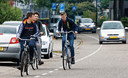 De veiligheid voor fietsers op Ladonk in Boxtel laat te wensen over.