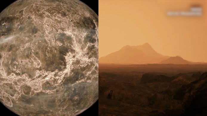 NASA deelt eerste beelden van de planeet Venus