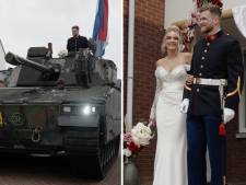 ‘Trouw met me of ik schiet’: Urker militair haalt zijn lief op met de pantserwagen