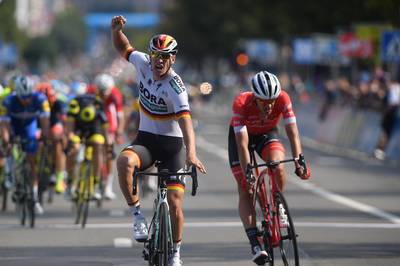 Toptalent Ackermann snelste in Brussels Cycling Classic