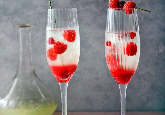 Surprise cocktail: citrus milk punch