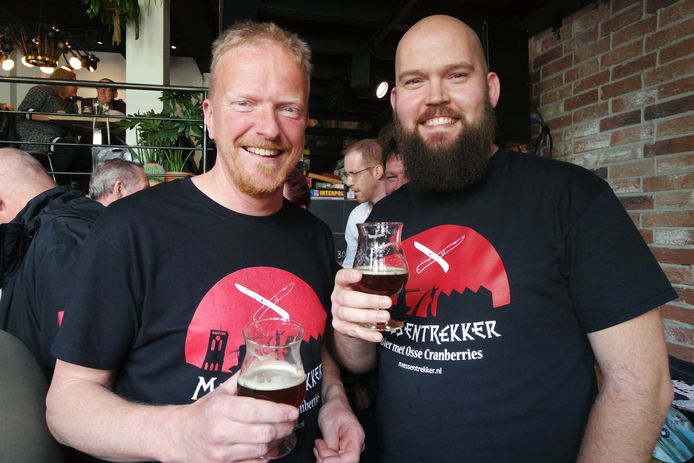 Martin Ostendorf (links) en Roy Thijssen, bedenkers van de Messentrekker.