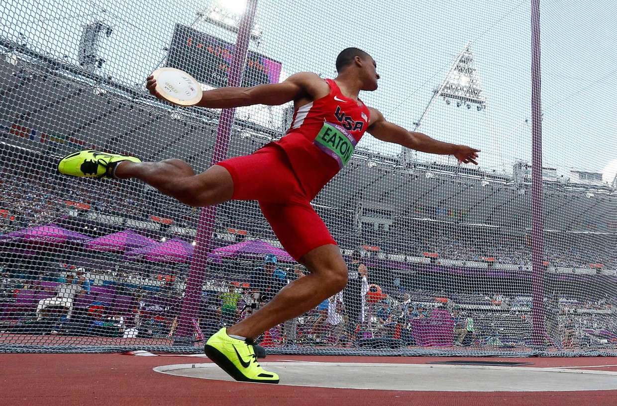 Ashton Eaton. Beeld reuters