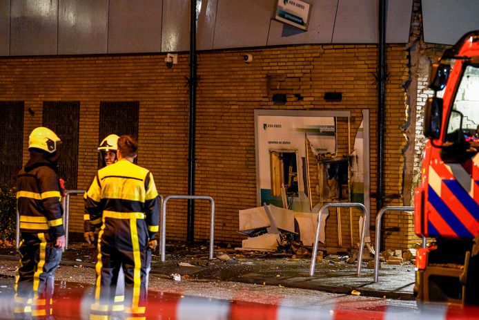 Plofkraak bij de ABN AMRO in Breda