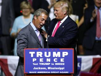 Nigel Farage hengelt naar job als ambassadeur van Trump bij EU