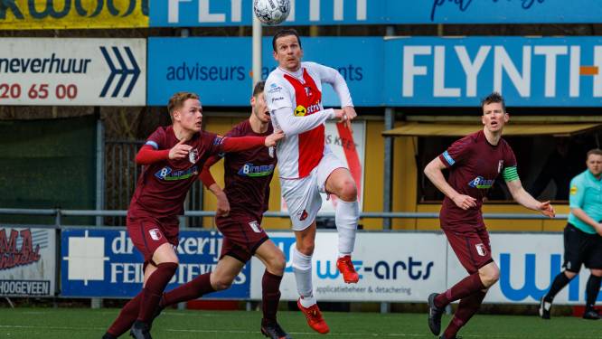Hoogspanning op afscheidstournee clubicoon Flevo Boys na verlies tegen Berkum
