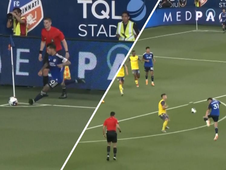 Wereldgoal in Amerika: volley vanuit corner in kruising