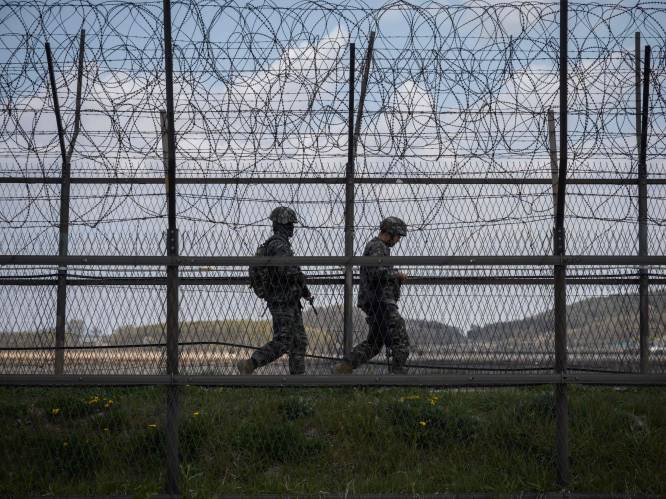 Schoten gelost aan grens tussen Noord- en Zuid-Korea