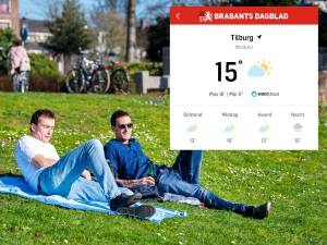 Nieuw! Check het weer in jouw buurt nu ook via de app van het BD