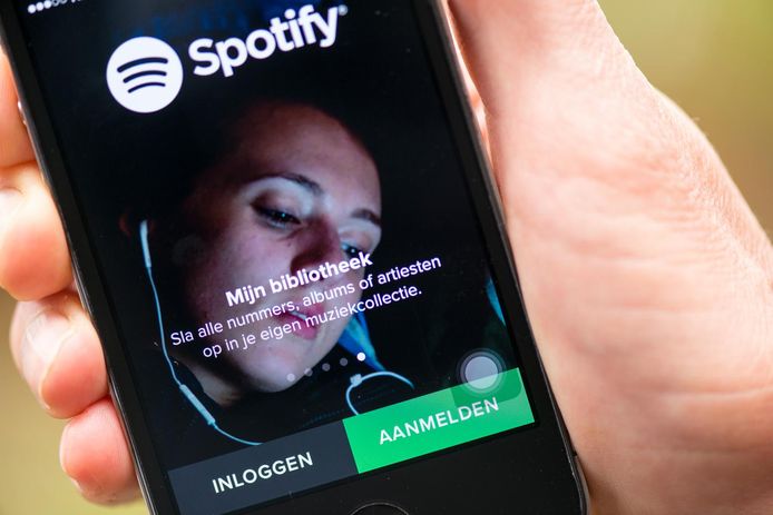 Grootste en bekendste speler op de markt van muziekdiensten is Spotify