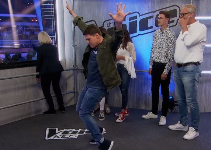 Martijn Krabbé tijdens de auditie van Dax