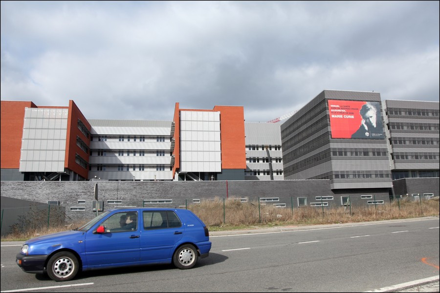 L'hôpital Marie Curie à Charleroi