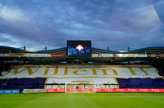 Het stadion van Willem II.