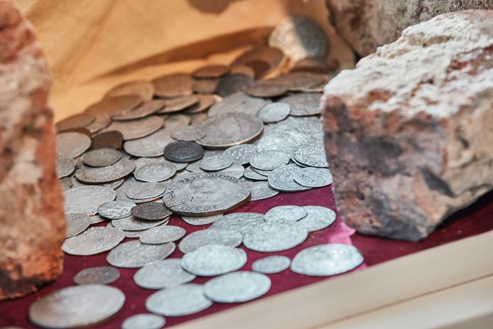 Deze munten werden in de 17e eeuw gebruikt.