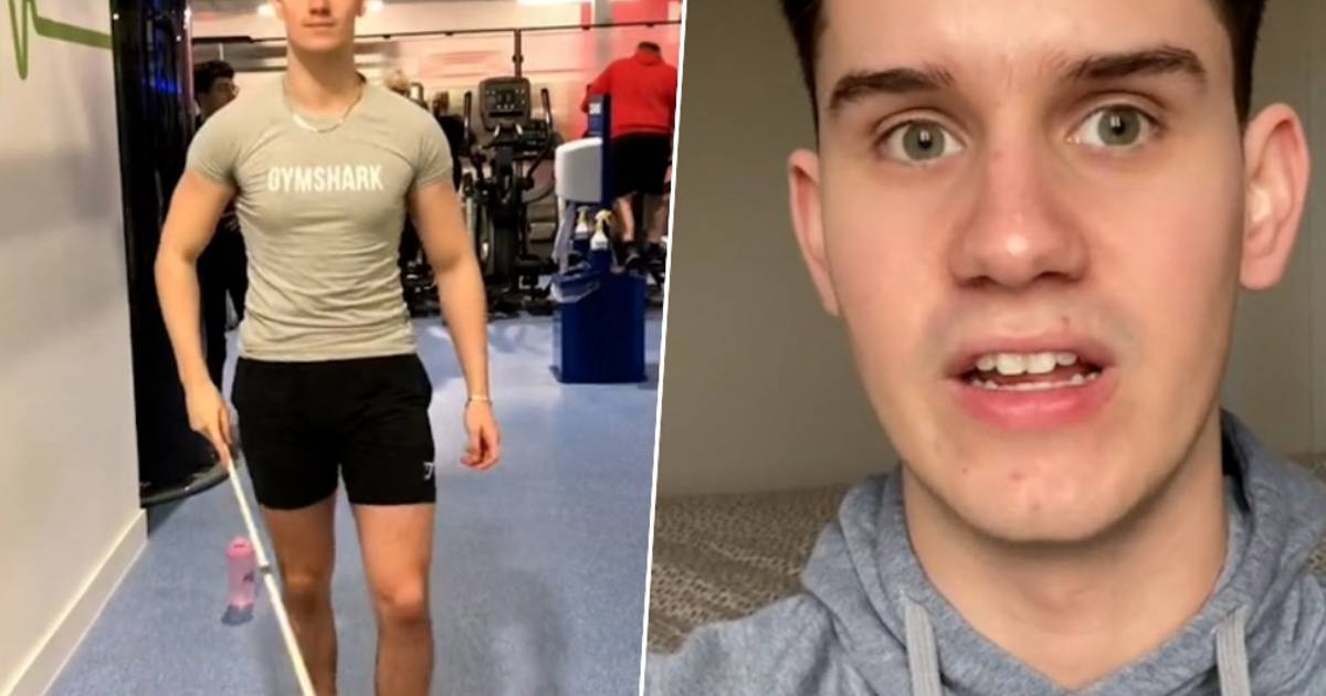 ‘Sorry, but I’m blind’: Blind man in his 20s gets kicked out of gym for ‘staring’ at woman |  outside