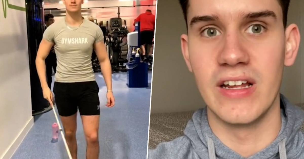 Blind man says he was kicked out of the gym for staring at a woman