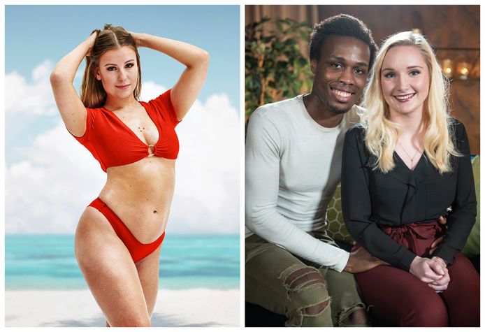 Lesley uit 'Ex On The Beach: Double Dutch' en Laura en Roger uit 'Temptation'.