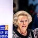 Prinsessen Beatrix en Margriet samen op pad in prachtig matchende outfits