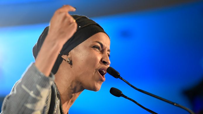 Ilhan Omar le 6 novembre dernier après sa victoire dans le Minnesota.