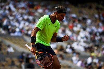 Nadal qualifié pour sa 14e demi-finale à Roland-Garros en lâchant un set contre Schwartzman
