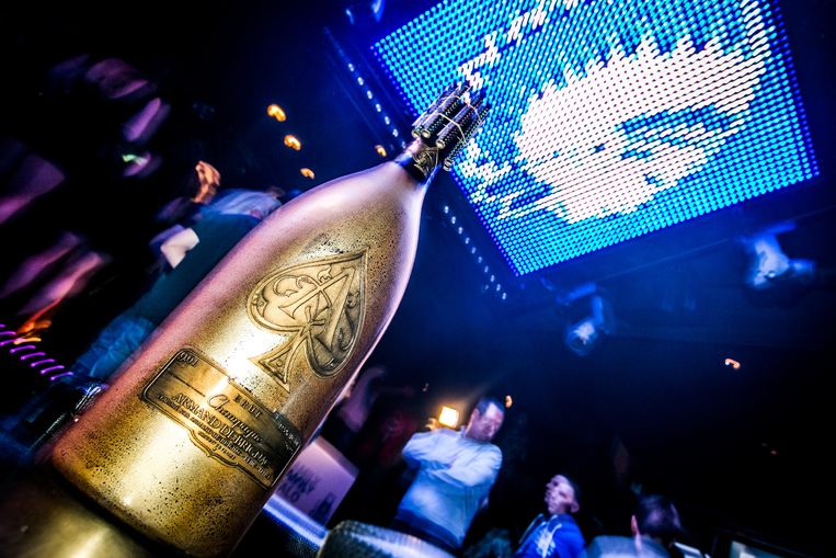 Ace of Spades, champagne van Champions League-niveau Beeld Philippe Wuyts